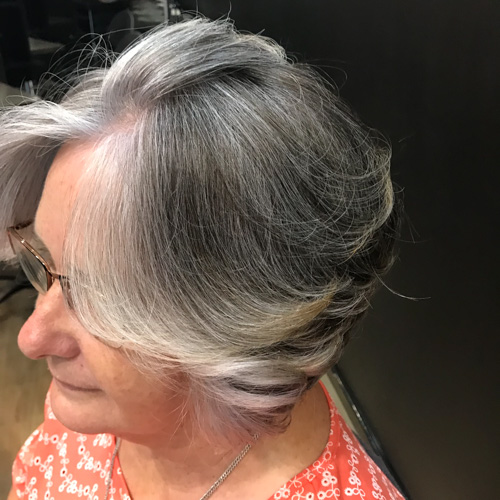 hairdresser customer photo
